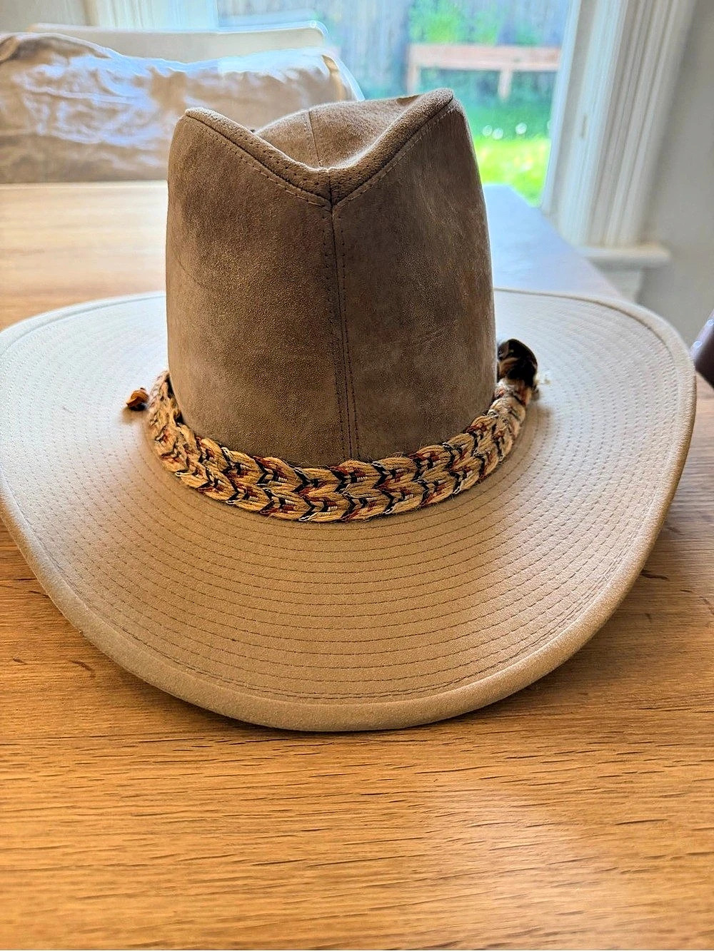 Resistol Western Hat in Brown & Tan